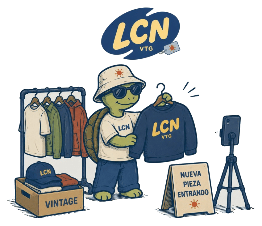 La tortuga de LCN VTG mostrando una pieza nueva